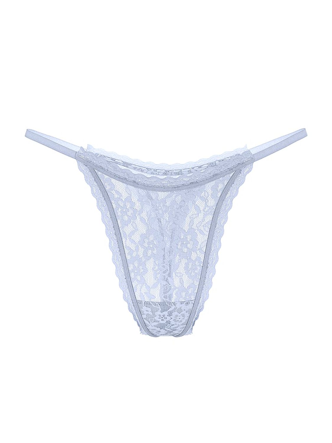 vs The Lacie Lace String Thong Panty Soft Iris 3 of 3 