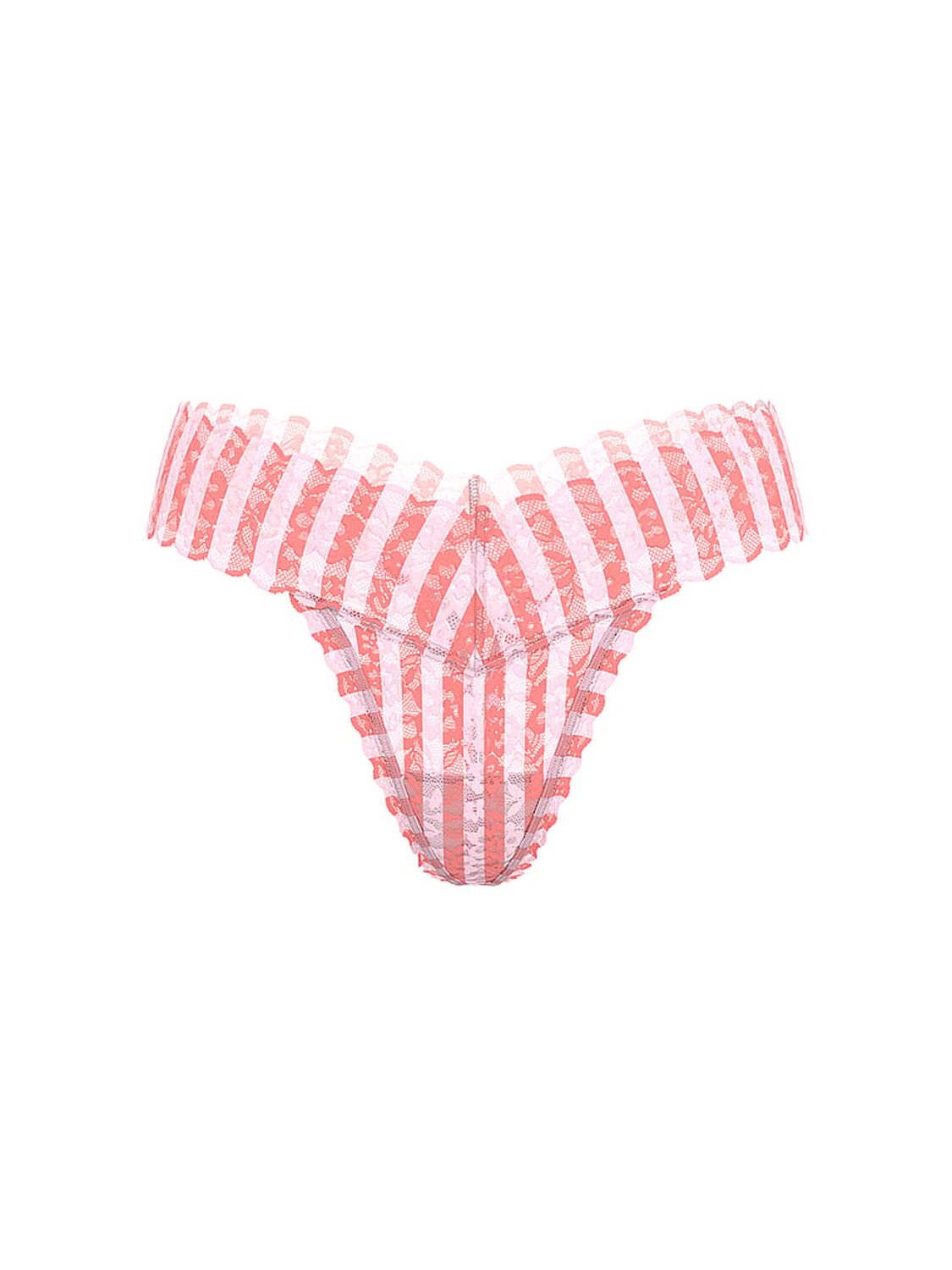 vs The Lacie Blossom Lace Thong Panty Pretty Blossom Stripes 3 of 3 