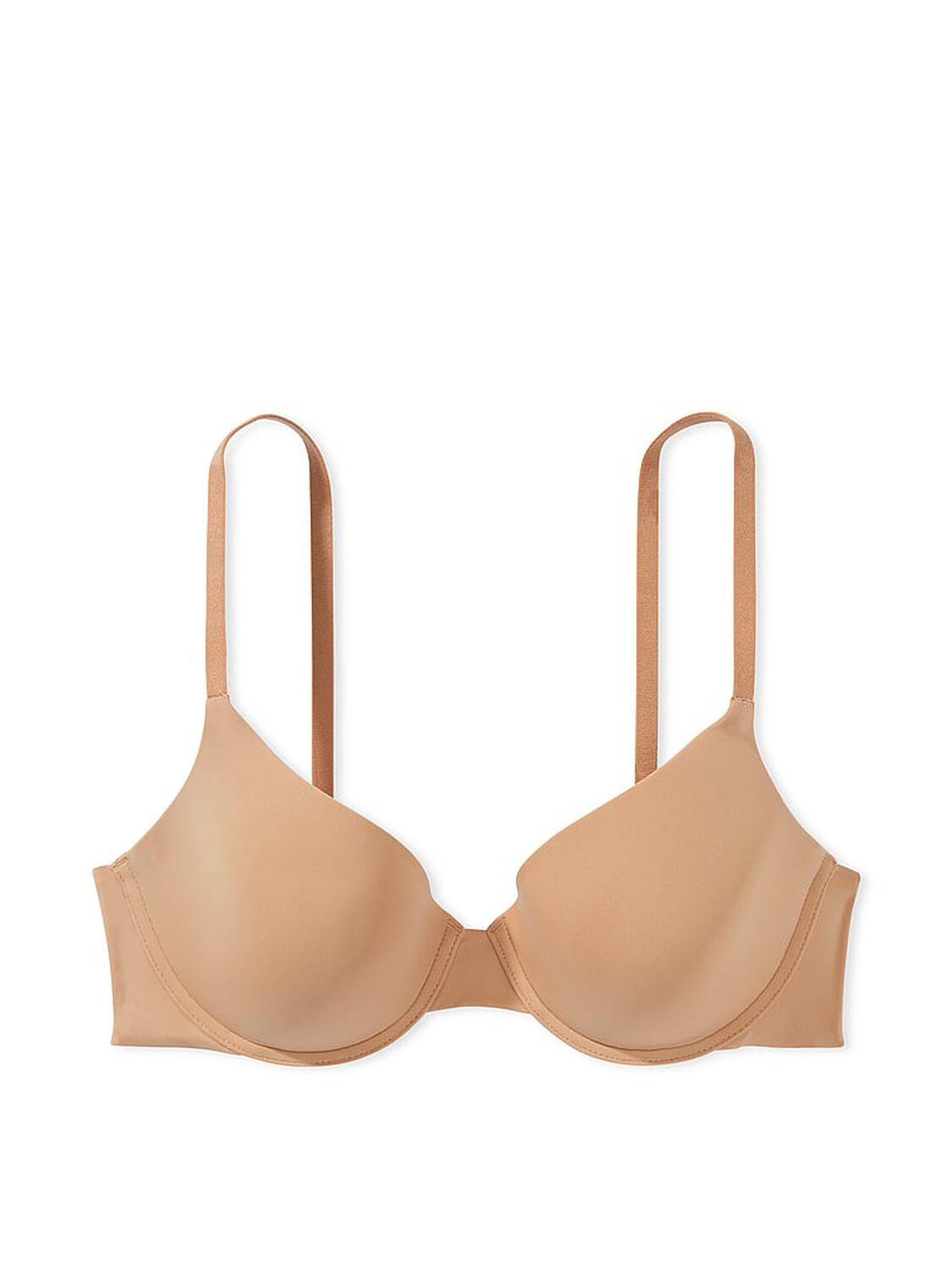 vs The T-Shirt Lightly Lined Demi Bra Sweet Praline 2 of 4 