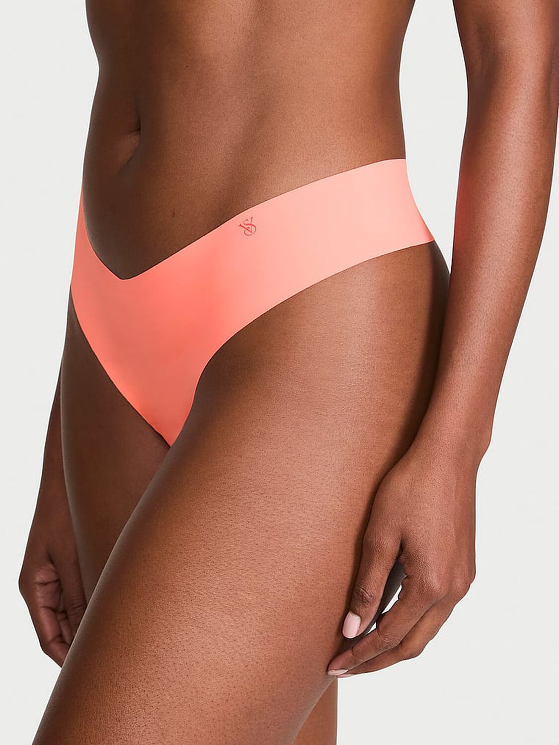 vs No-Show No-Show Thong Panty Caliente Coral 1 of 2 