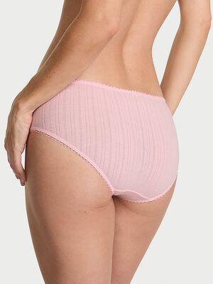 Lace Pointelle Hiphugger Panty