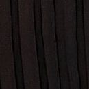 Beachwear Shine Rope Pleated Chiffon Top, Pure Black, swatch