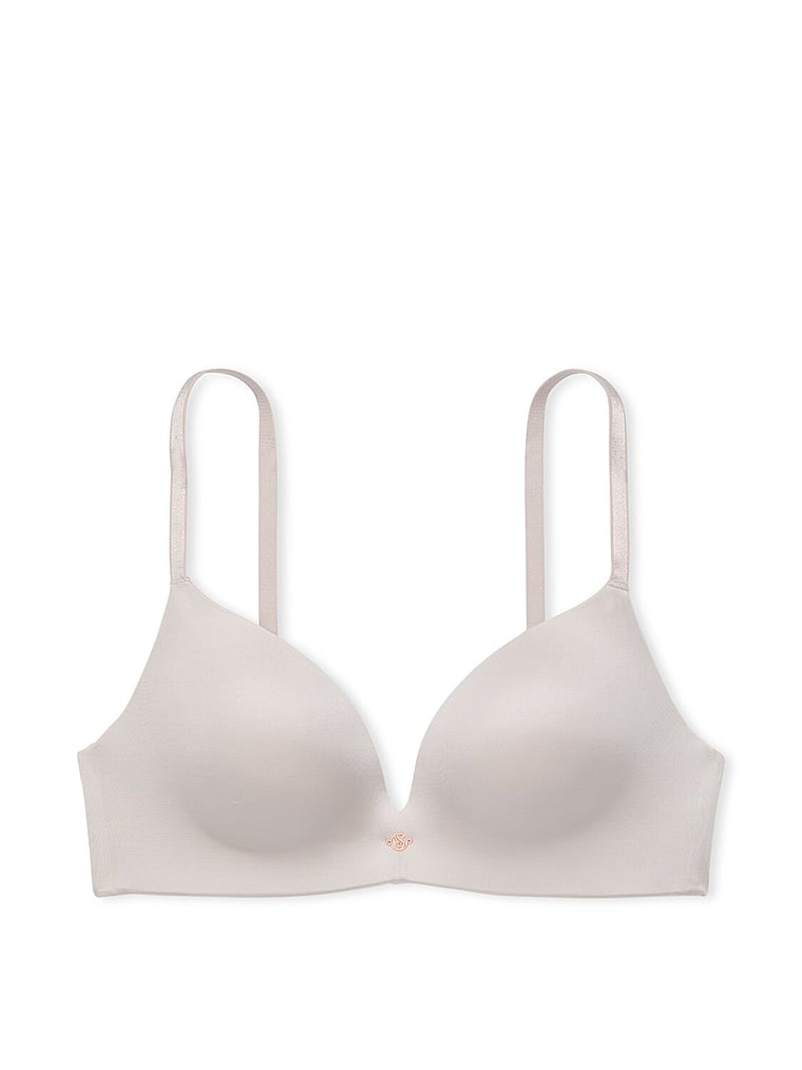 vs Very Sexy So Obsessed Smooth Wireless Push-Up Bra Delfin Grey 3 of 4 