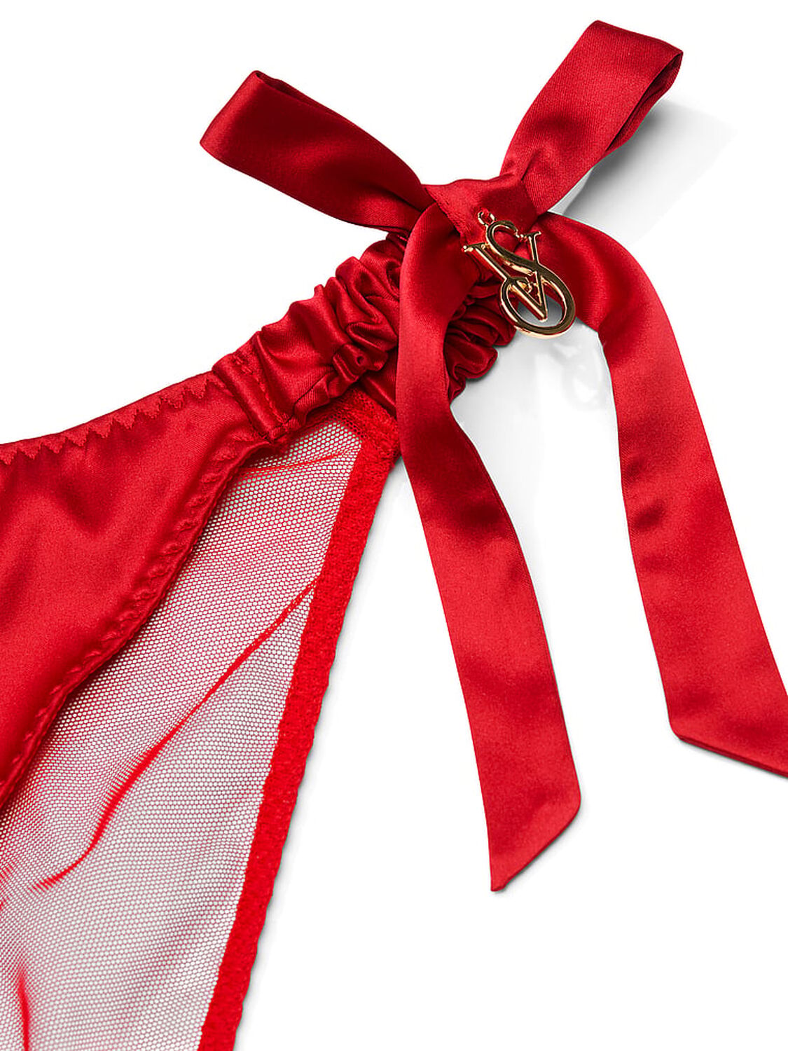 vs Very Sexy Satin Bows Cheeky Panty 4 of 4 