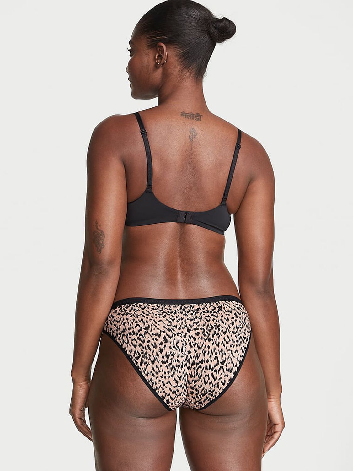 vs Victoria's Secret Stretch Cotton Bikini Panty Leopard 2 of 3 