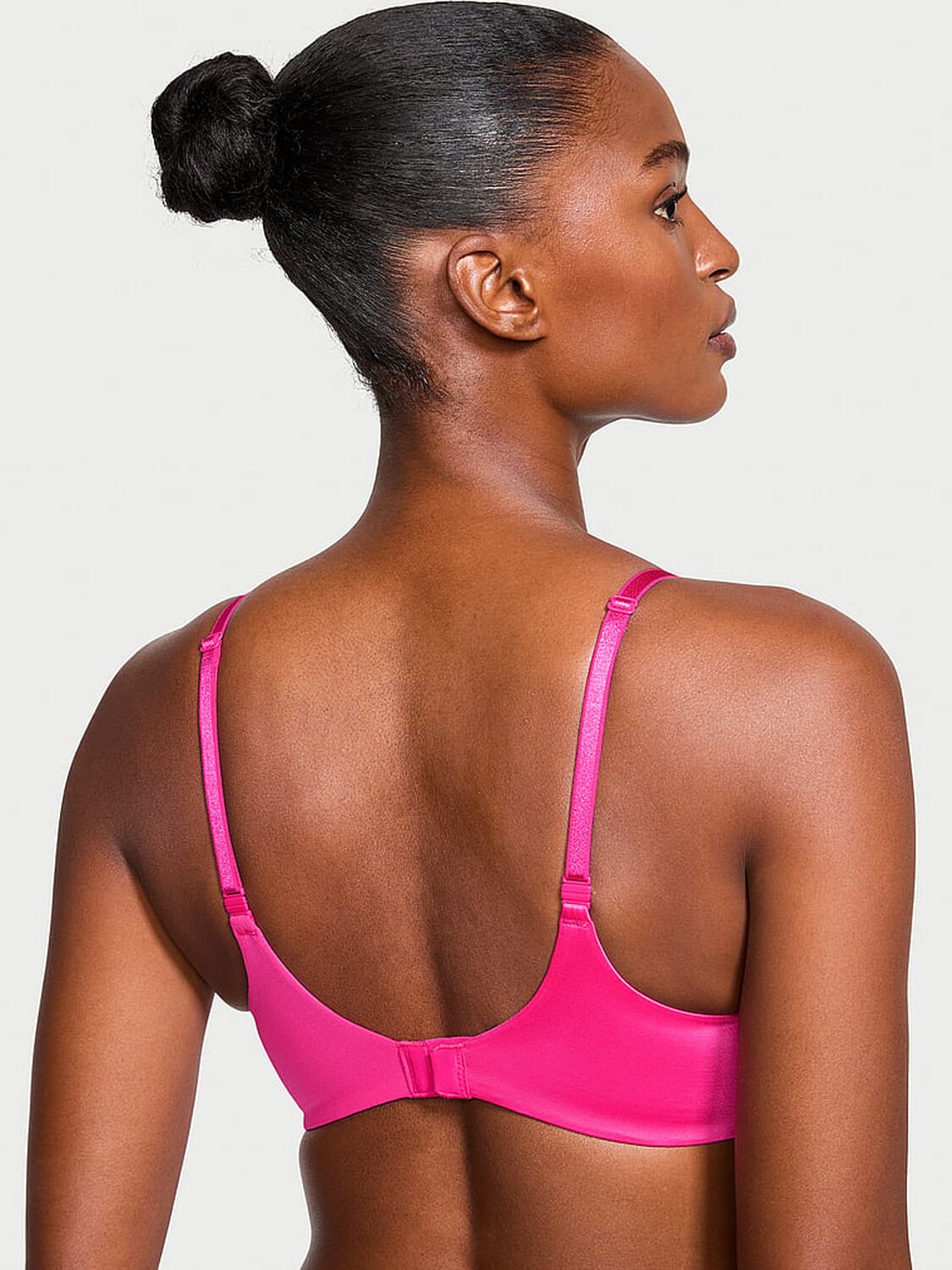 vs Very Sexy So Obsessed Smooth Wireless Push-Up Bra Hot Pink 2 of 4 