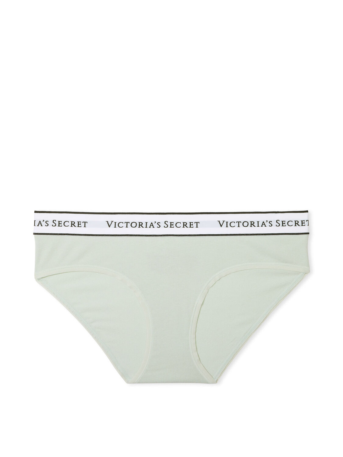 vs Cotton Logo Cotton Hiphugger Panty Pale Sky Grey 2 of 3 