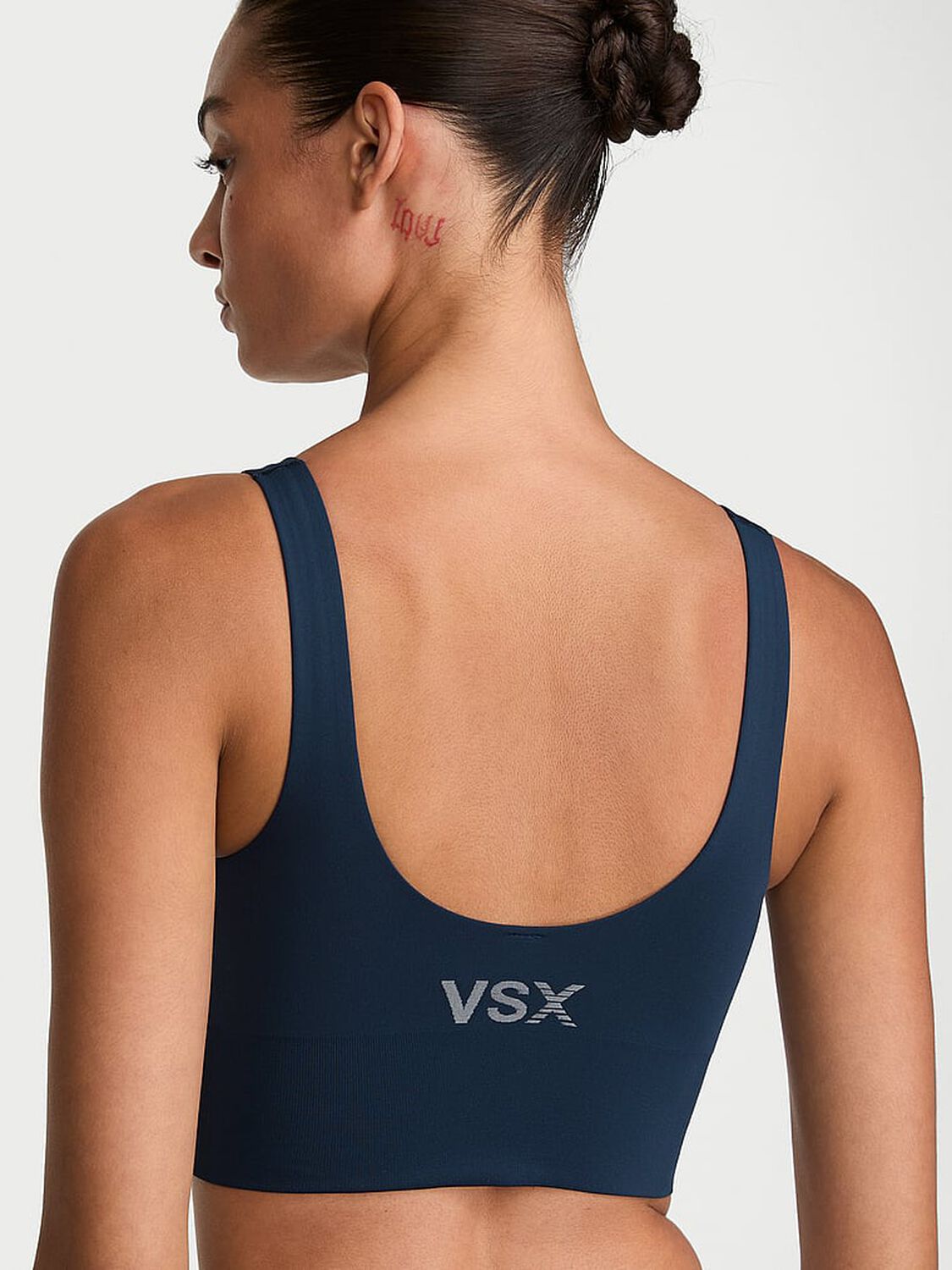 vs Vsx VSX Elevate&trade; Seamless-Comfort Sports Bra Dress Blues 2 of 2 