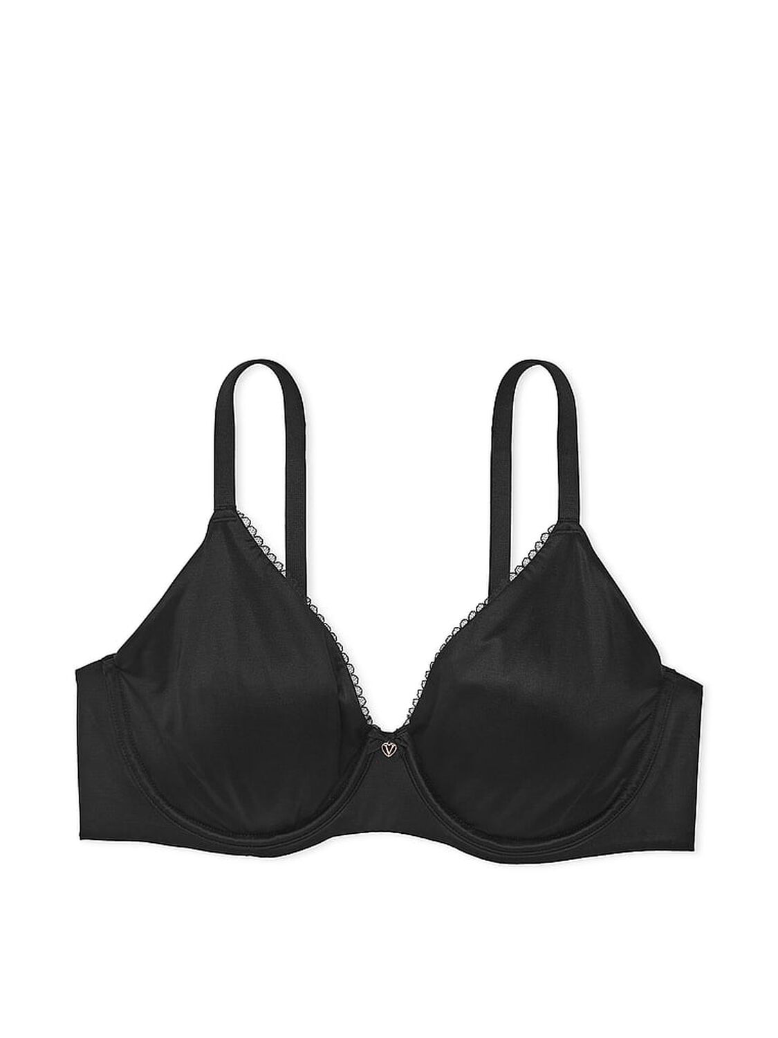 vs Body By Victoria Invisible Lift Full-Coverage Minimizer Bra Black 3 of 4 