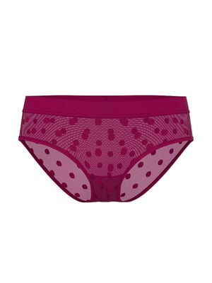 Sheer Heritage Logo Hiphugger Panty