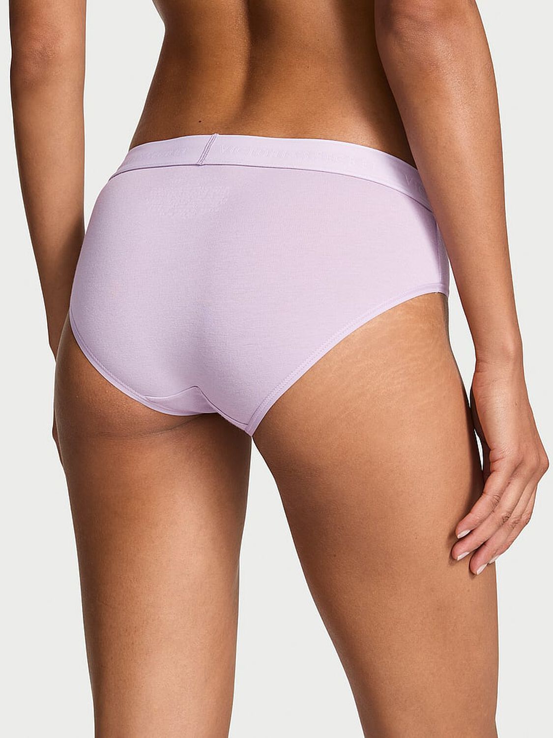 vs Cotton Logo Cotton Hiphugger Panty Hope Lilac 2 of 3 