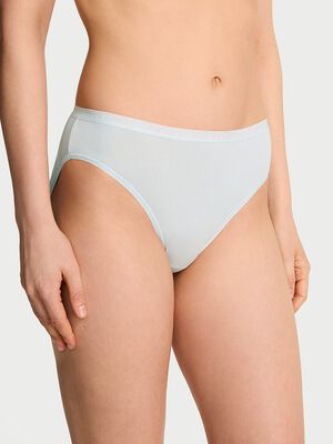 Stretch Cotton High-Leg Brief Panty