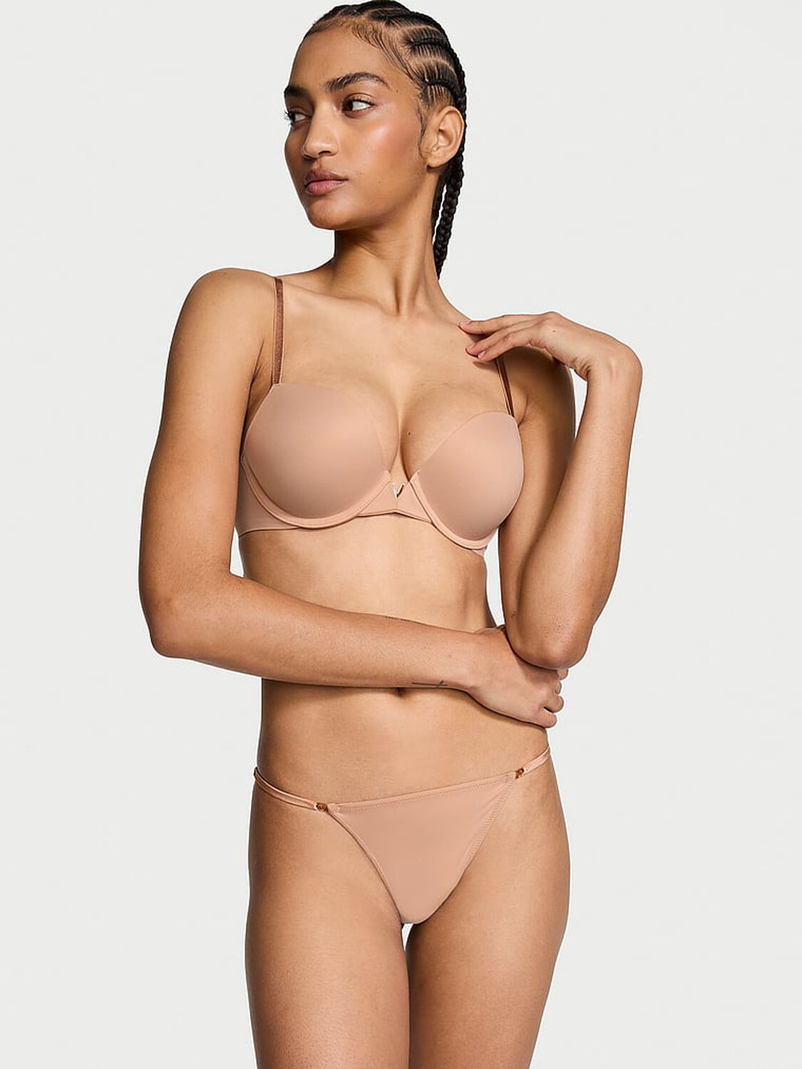 vs Dream Angels Smooth Push-Up Bra Praline 4 of 4 
