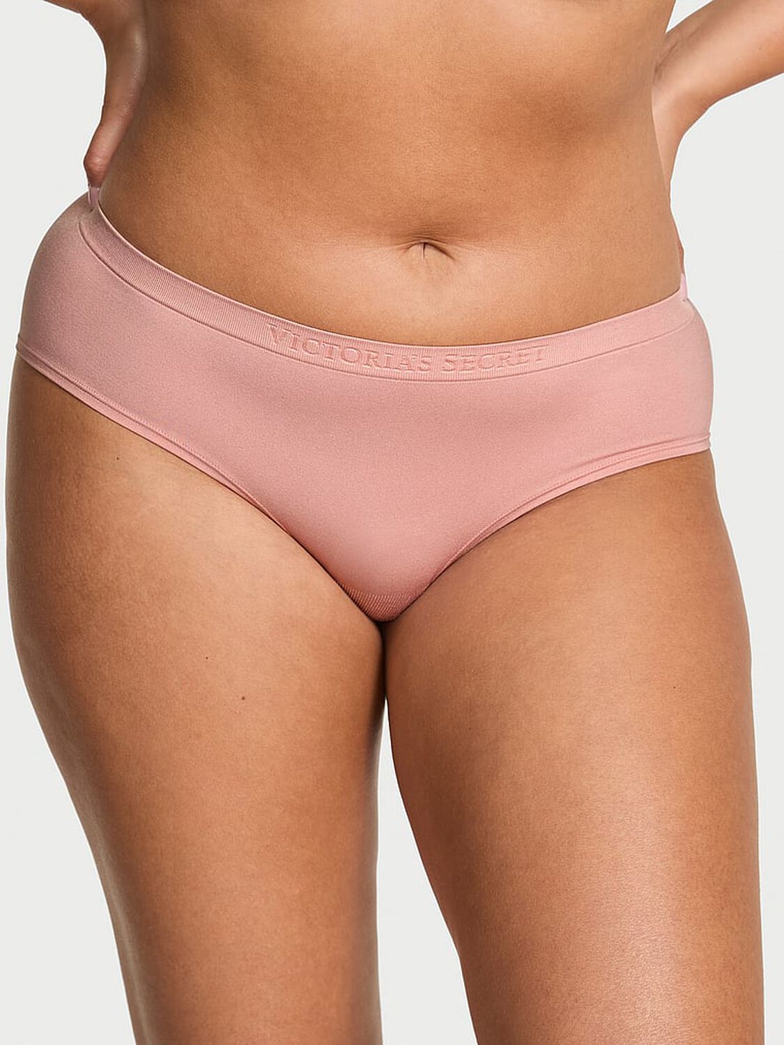 vs Seamless Seamless Shine Hiphugger Panty Royal Pink 1 of 2 