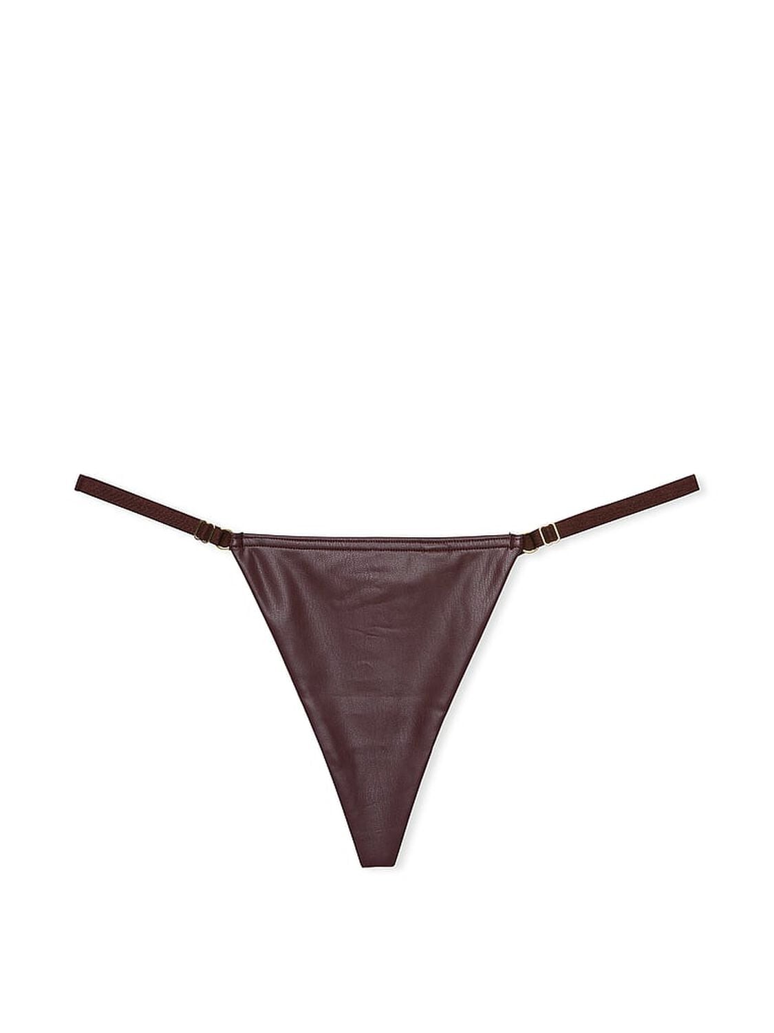 vs Very Sexy Faux Leather Adjustable V-String Panty 3 of 4 