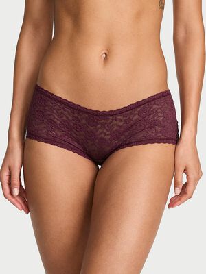 Lace Low-Rise Boyshort