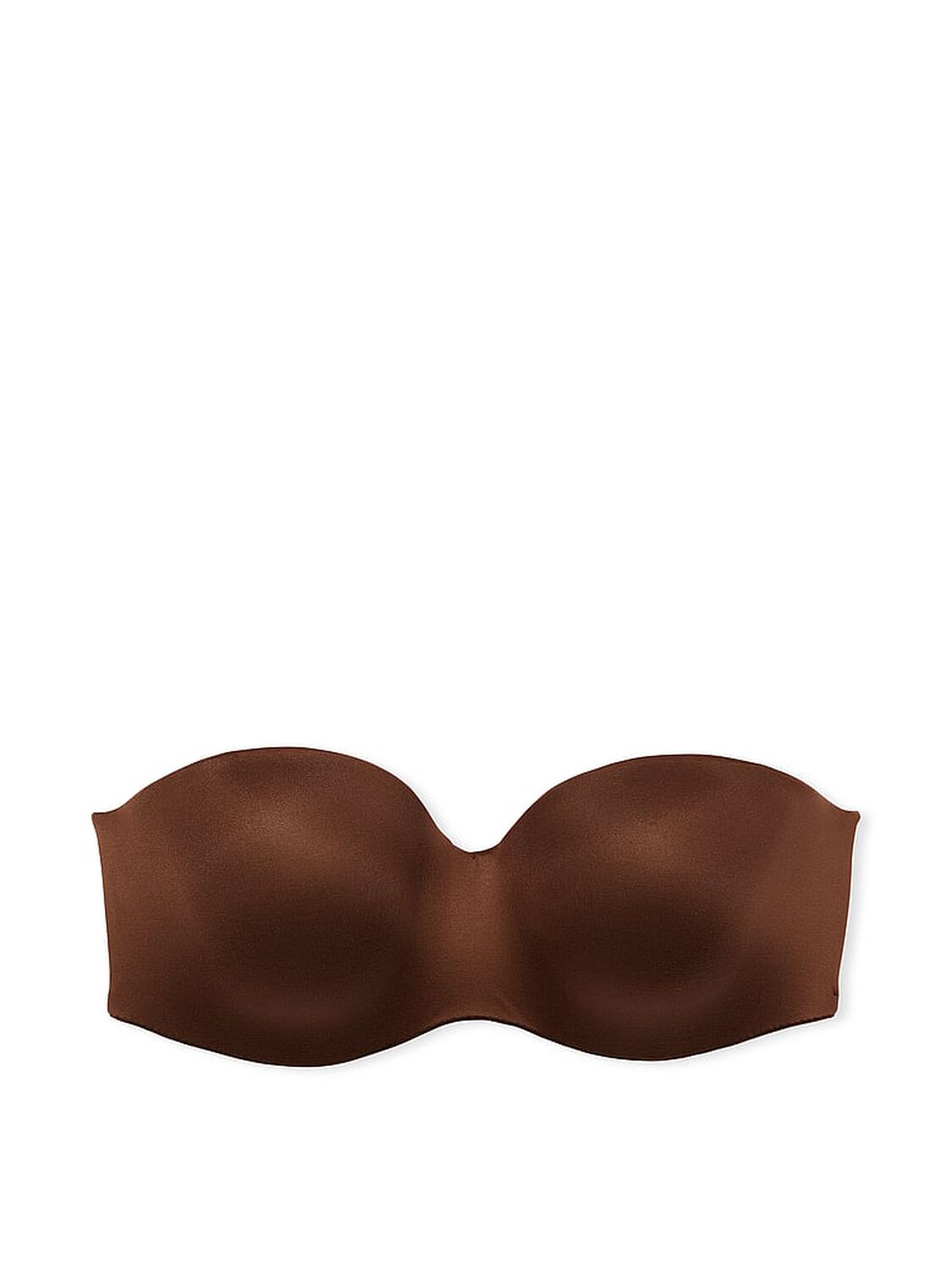 vs Body By Victoria Lightly Lined Smooth Strapless Bra Ganache 3 of 4 