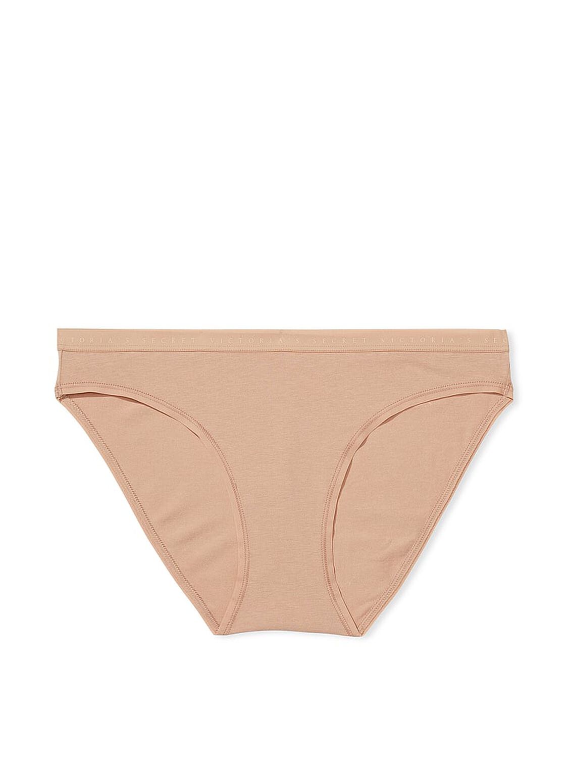 vs Victoria's Secret Stretch Cotton Bikini Panty Praline 3 of 3 