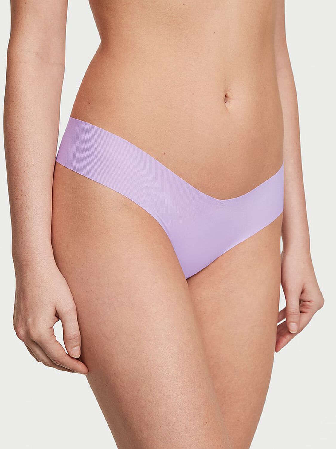 vs No-Show No-Show Ribbed Thong Panty 1 of 3 
