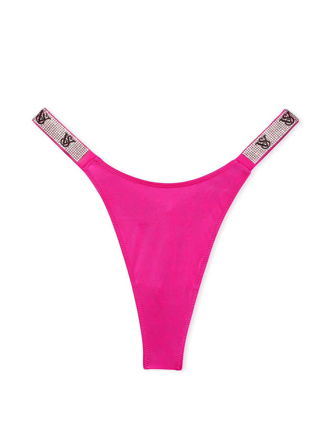 vs Very Sexy Shine Strap Thong Panty Forever Pink 3 of 3 