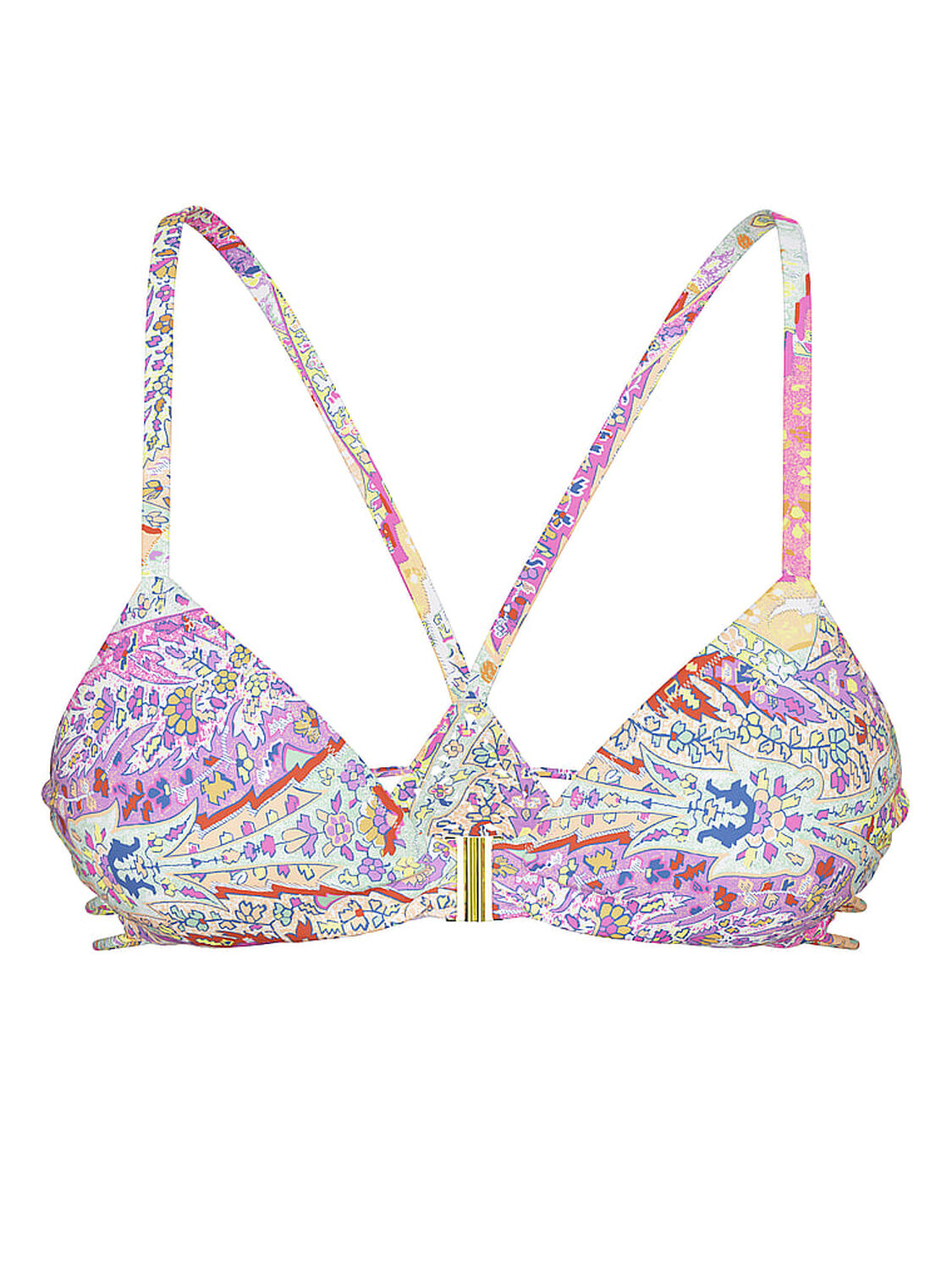 vs Victoria's Secret Swim Archives Beach Macrame Bralette Bikini Top Shimmer Paisley 3 of 3 