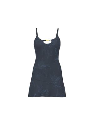 Equestrian Glam Satin Slip Dress