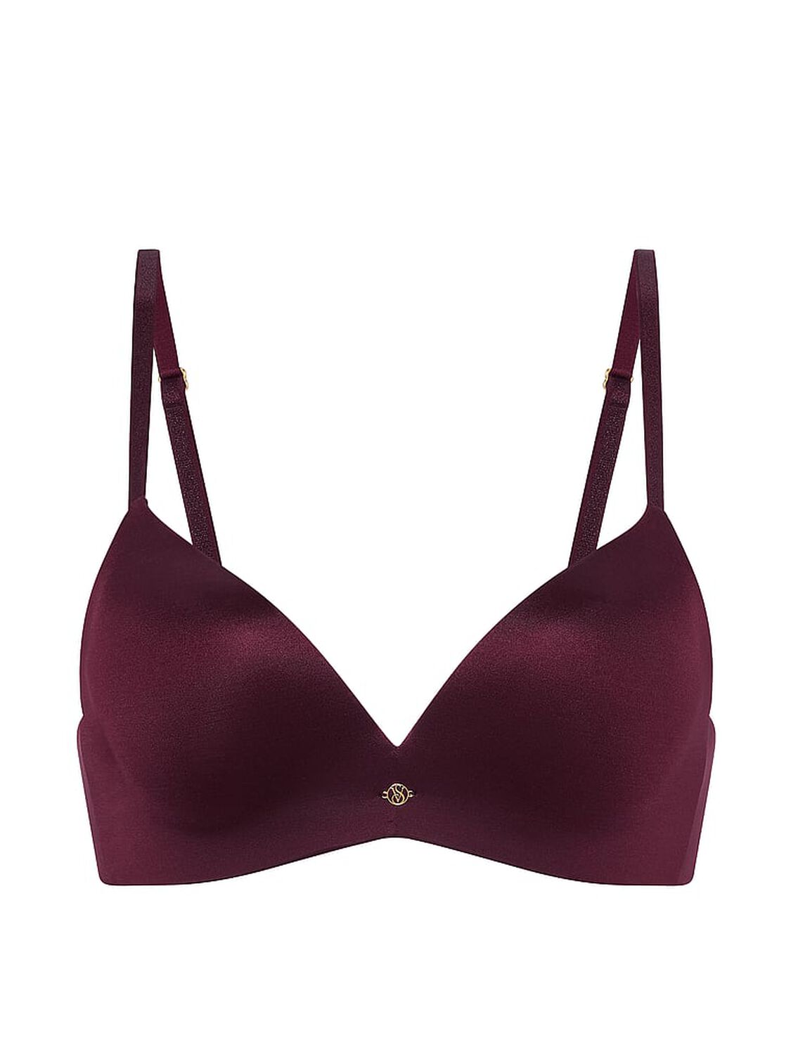 vs Very Sexy So Obsessed Smooth Wireless Push-Up Bra Winter Wine 3 of 3 