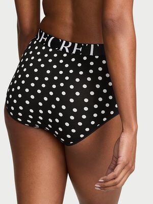 Exploded Logo Cotton Modern Brief Panty