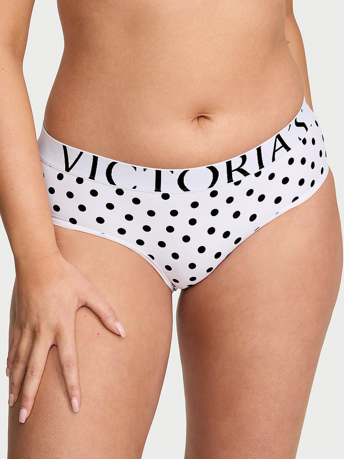 vs Cotton Cool Hiphugger Panty Large Dots 1 of 2 
