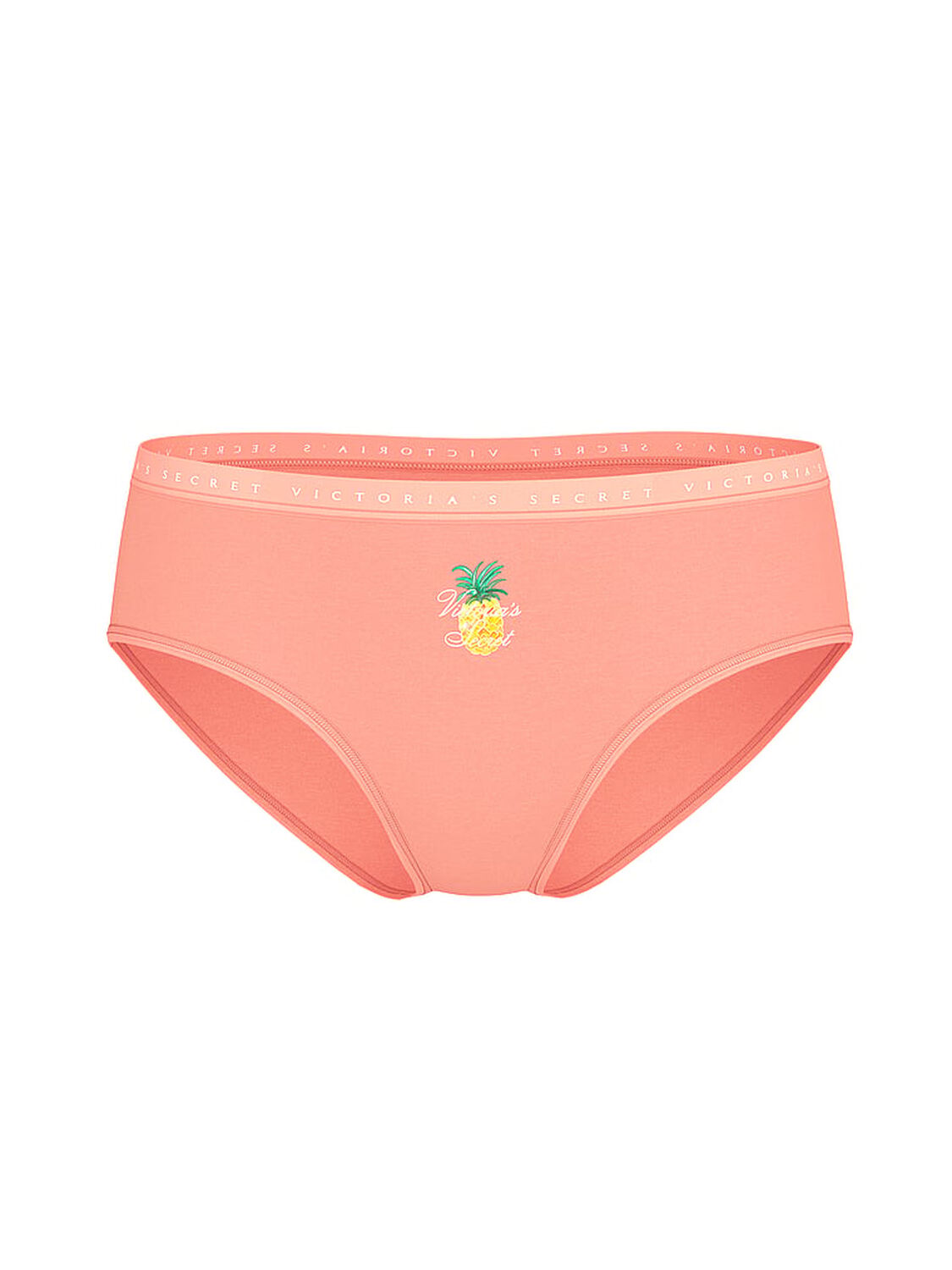 vs Victoria's Secret Stretch Cotton Hiphugger Panty Peach Bellini 3 of 3 