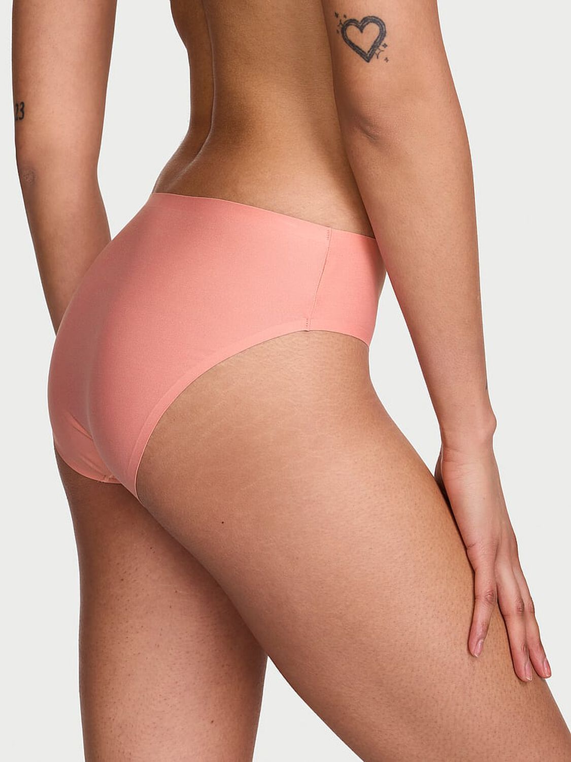 vs Body By Victoria Body by Victoria Flex Mid-Rise Bikini Panty Blush Pink 2 of 4 