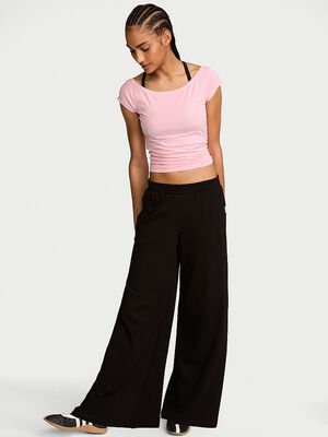Off-Duty Terry Wide-Leg Sweatpant