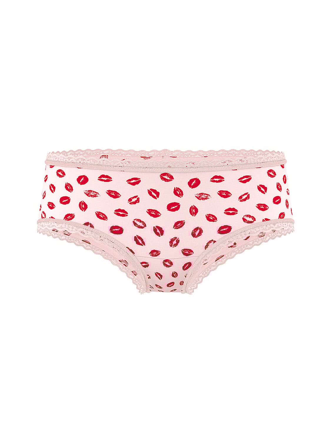 vs The Lacie Cotton Lace-Waist Cheeky Panty Angel Pink Lips 2 of 2 