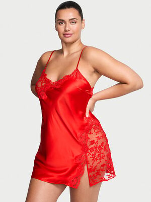 Dare to Dream Lace & Satin Slip