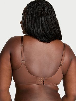 Smooth Lightly Lined Plunge Demi Bra