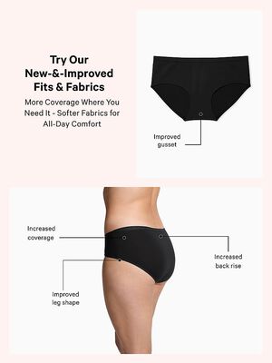 Stretch Cotton Hiphugger Panty