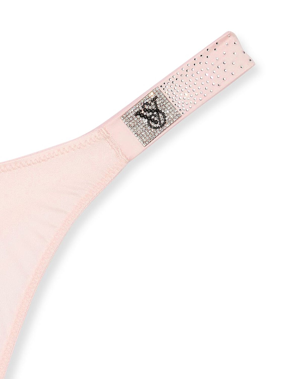 vs Very Sexy Scattered Shine Strap Smooth Thong Panty Angel Pink 4 of 5 