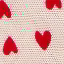 Logo Flocked Hearts Thong Panty, Lipstick Flocked Hearts, swatch