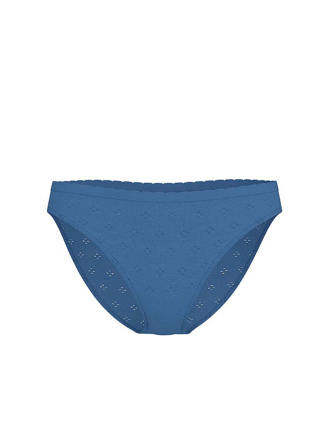 vs Seamless Seamless Eyelet Bikini Panty Moonlight Blue 1 of 3 