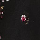 Wisteria Sheer Chiffon Flutter Cami Set, Black Floral, swatch
