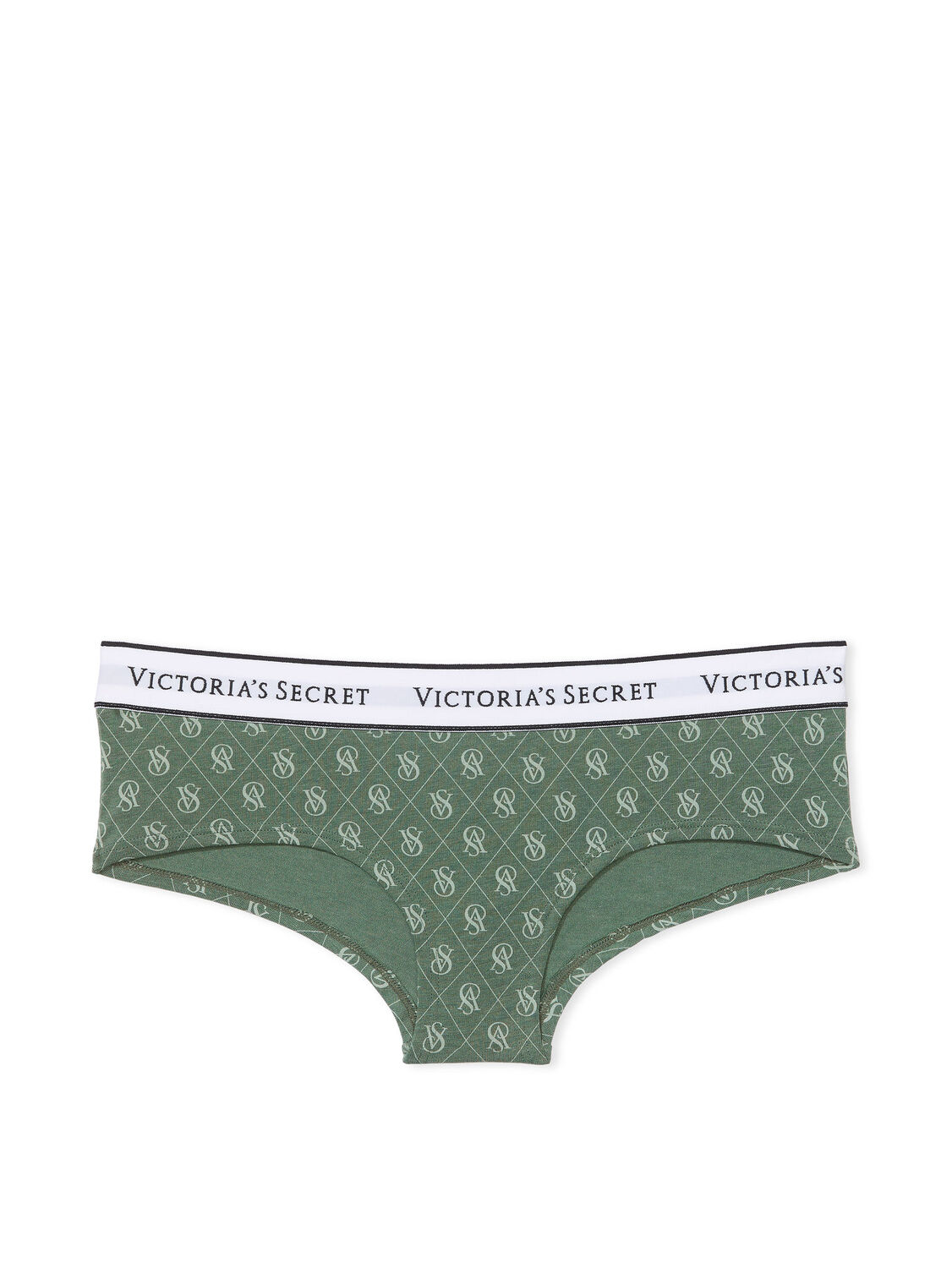 vs Cotton Logo Cotton Cheeky Panty Green 3 of 3 
