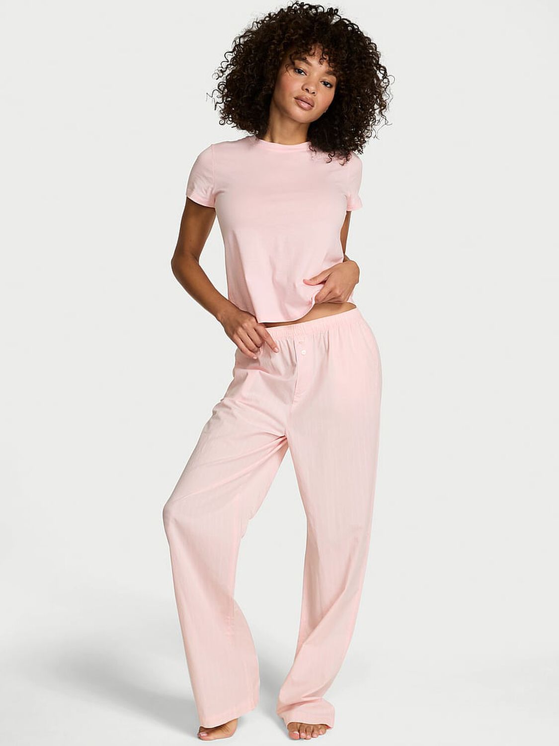 vs Victoria's Secret Mix & Match Sleep Heritage Cotton Pajama Pants 1 of 4 