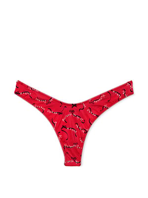 Smooth Micro High-Leg Thong Panty