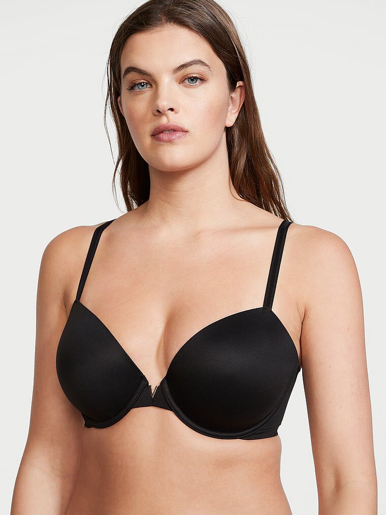 Smooth Lightly Lined Demi Bra Black | Victoria's Secret