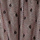 Heritage Dot Mesh Lace-Trim Flutter Brazilian Panty, Angel Pink, swatch