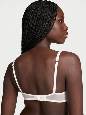 Wicked Peony Embroidery Bridal Unlined Balconette Bra