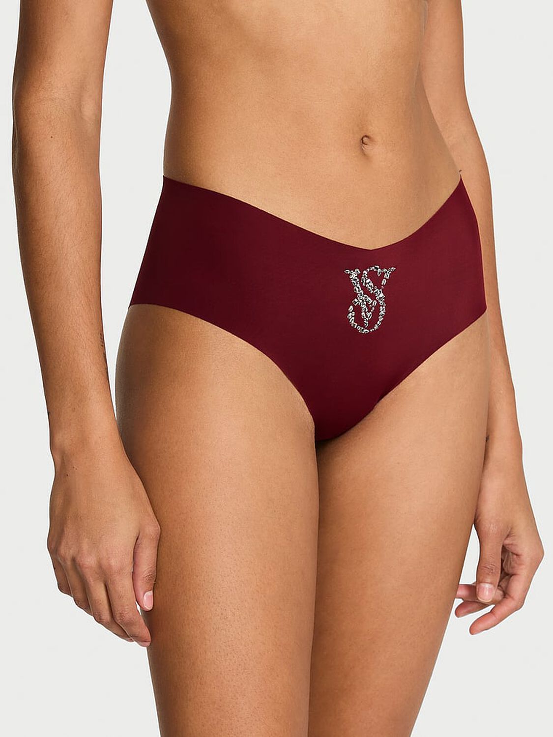 vs No-Show No-Show Cheeky Panty Sangria Red 1 of 3 