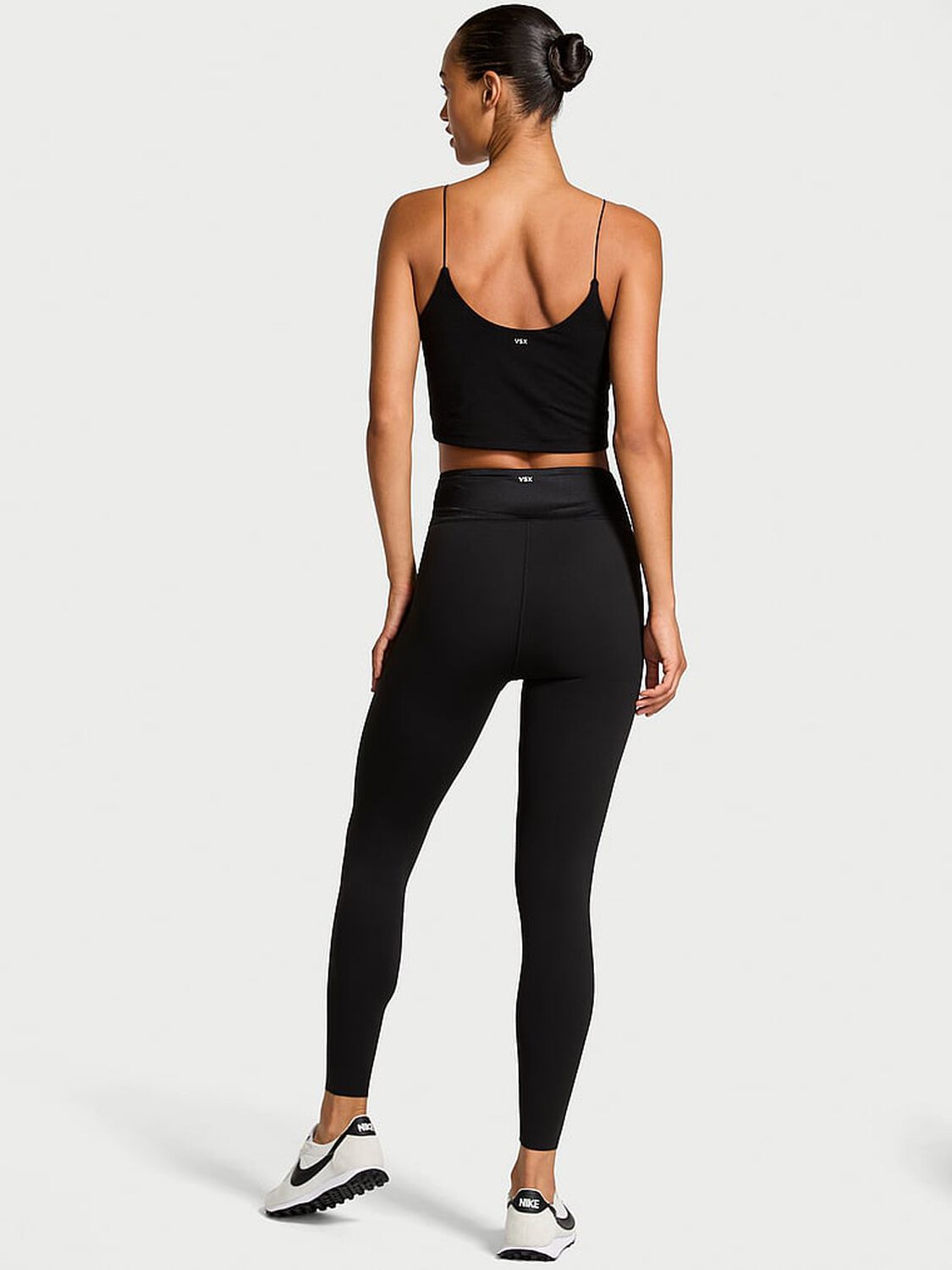 vs Vsx VSX Elevate™ Tuxedo Shine Legging Black 2 of 4 