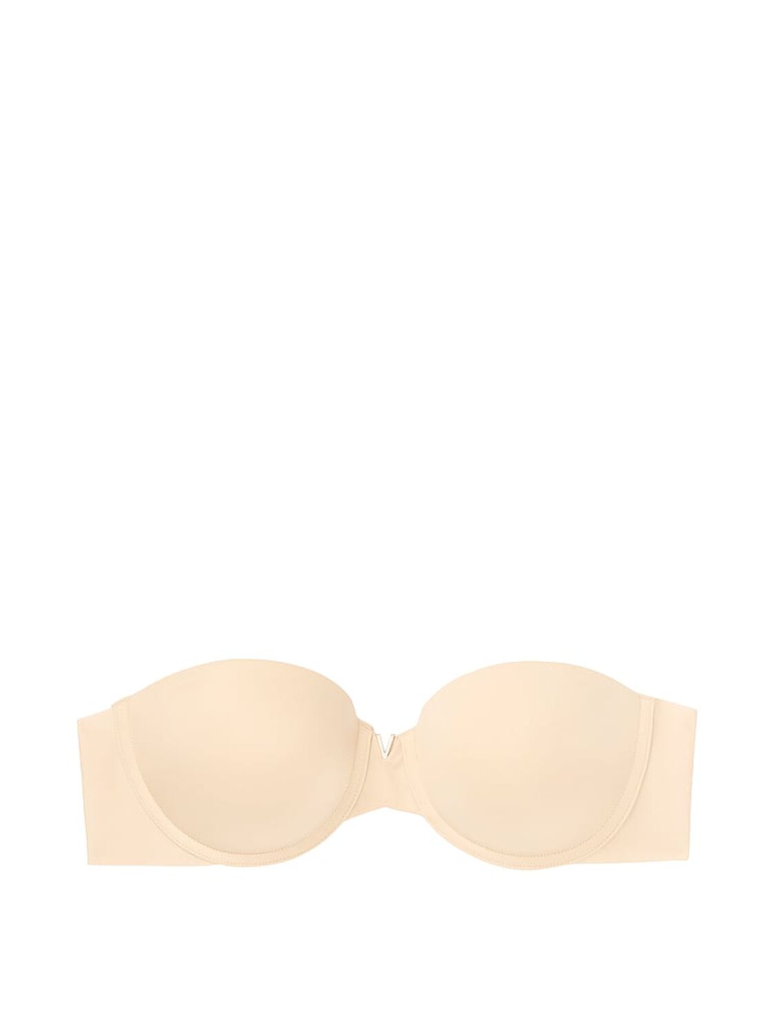 vs Victoria's Secret Bare Illusions Smooth Uplift Strapless Bra Marzipan 1 of 3 