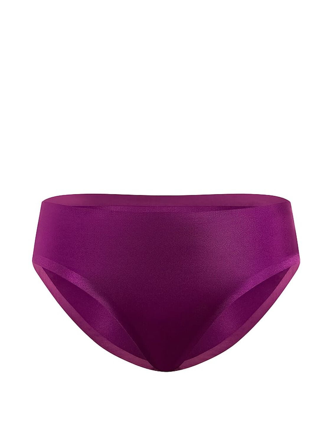 vs No-Show No-Show High-Shine Mid-Rise Bikini Panty Rhubarb 3 of 3 